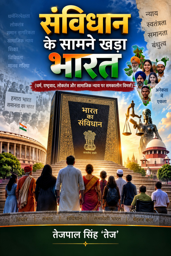 संविधान के सामने खड़ा भारत
